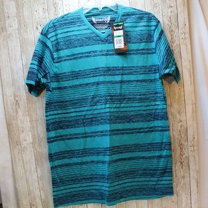 NWT Men's Statik Short Sleeve V-Neck Shirt Size L